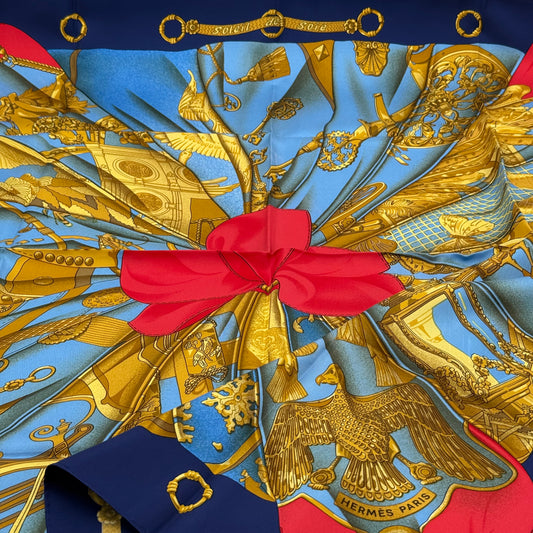 Hermès « carré soleil de soie »