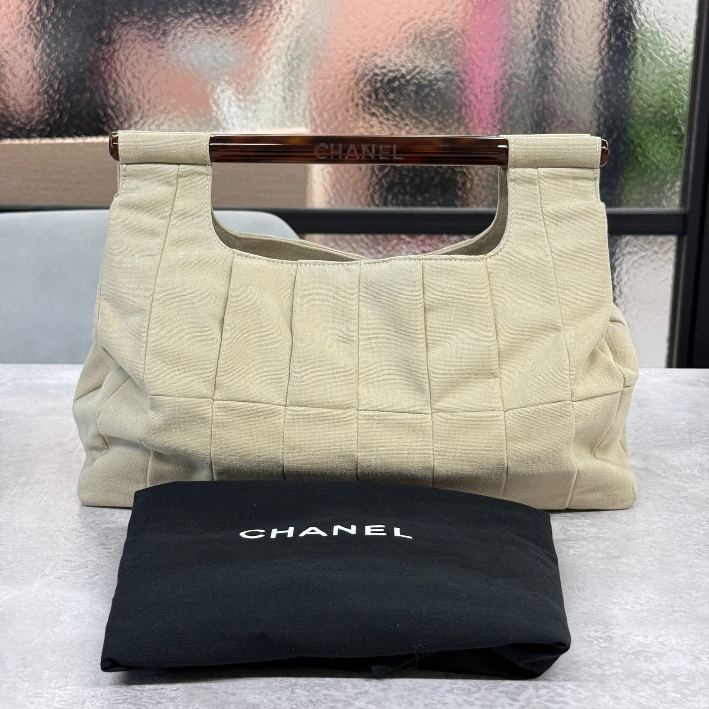 Chanel cabas beige