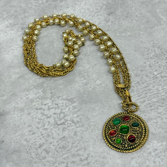 Chanel sautoir Gripoix