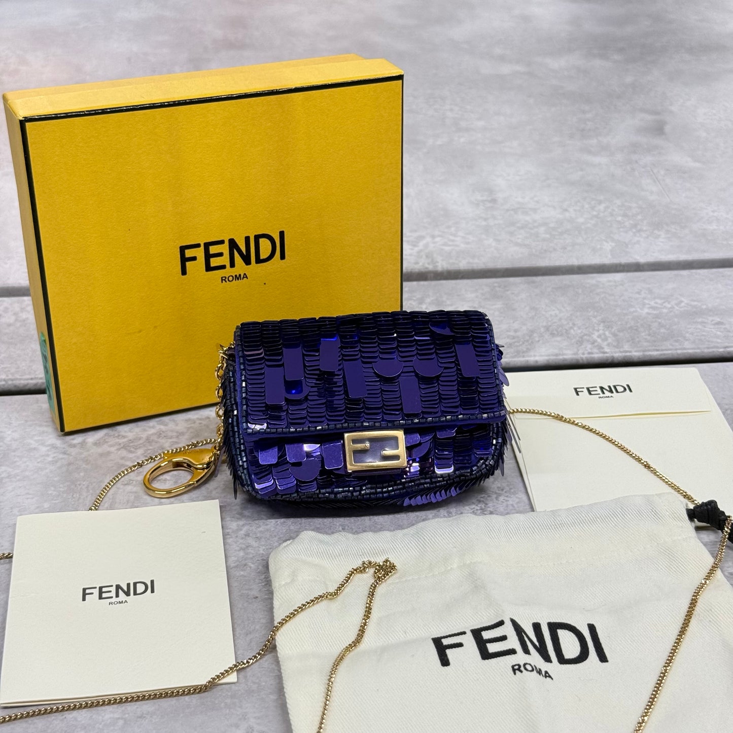Fendi nano baguette