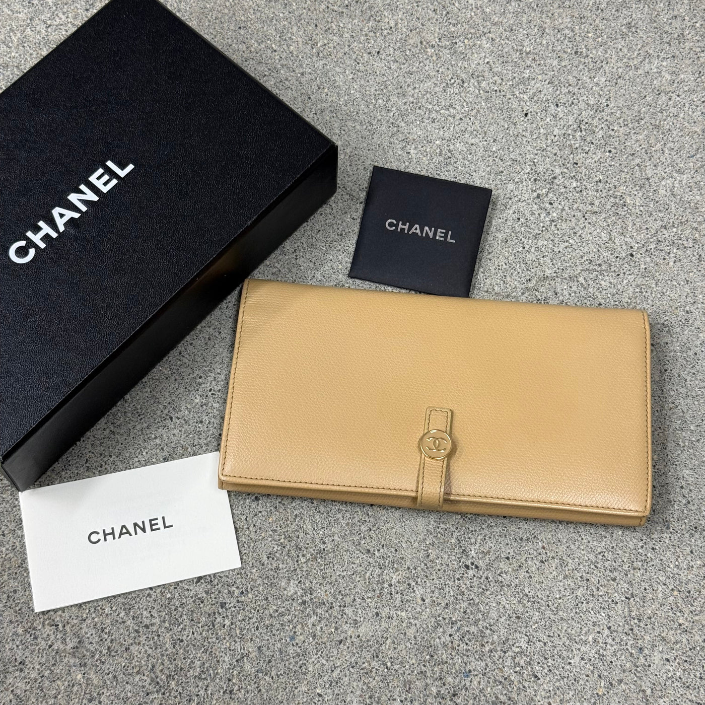 Chanel Portefeuille long