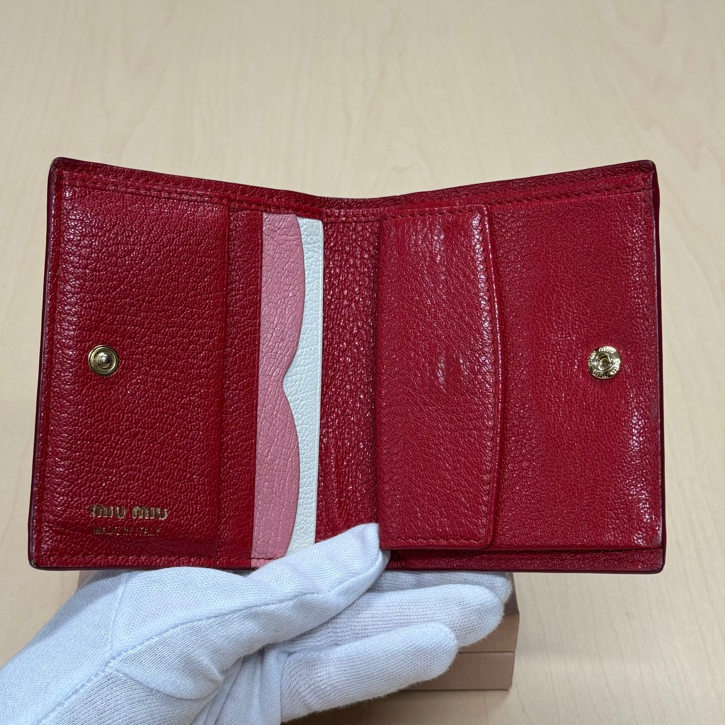 Miu Miu Portefeuille compact