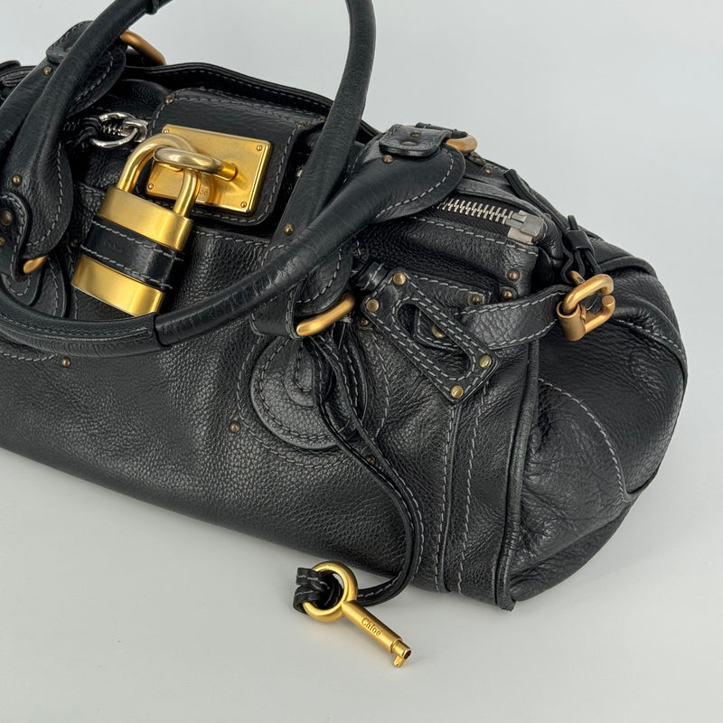 Sac Chloé Paddington gris