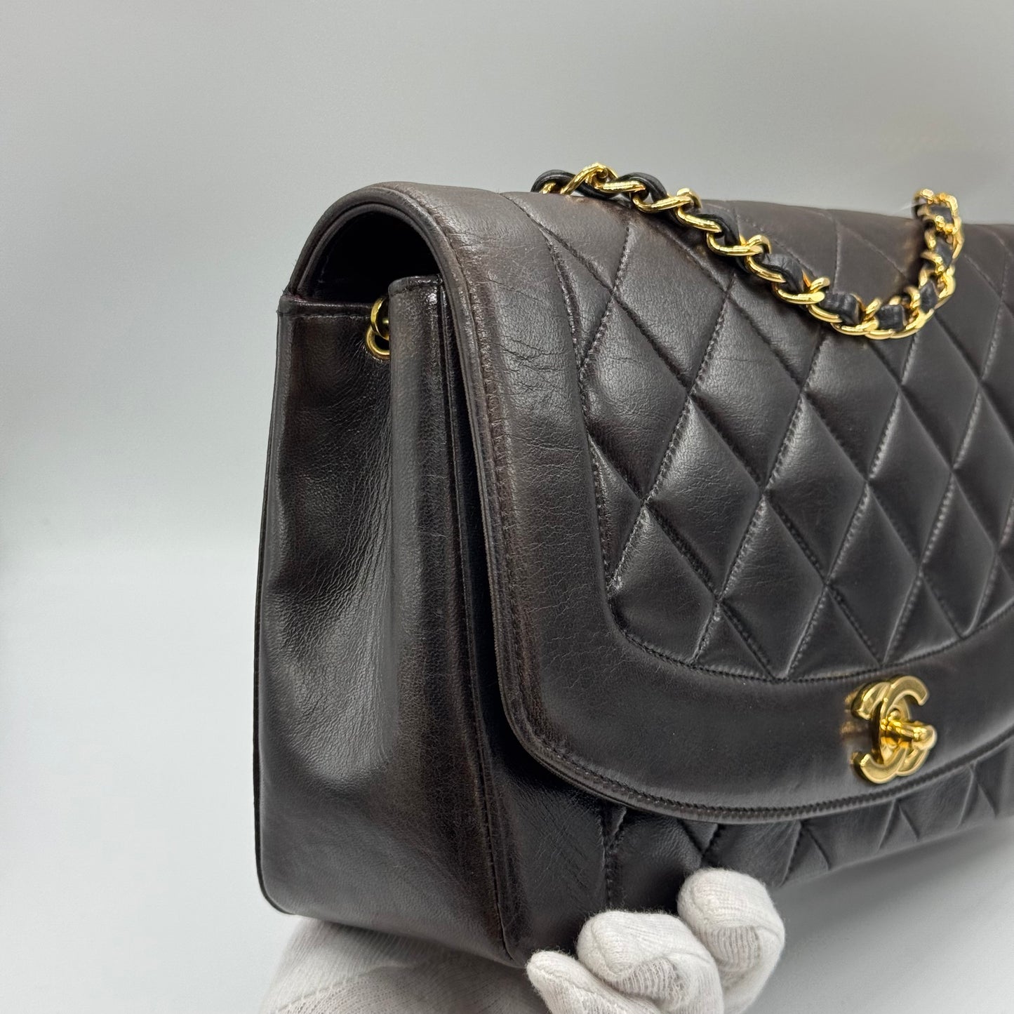 Chanel Diana Chocolat GM