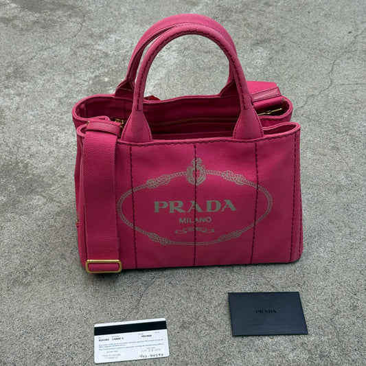 Prada Canapa PM bandoulière