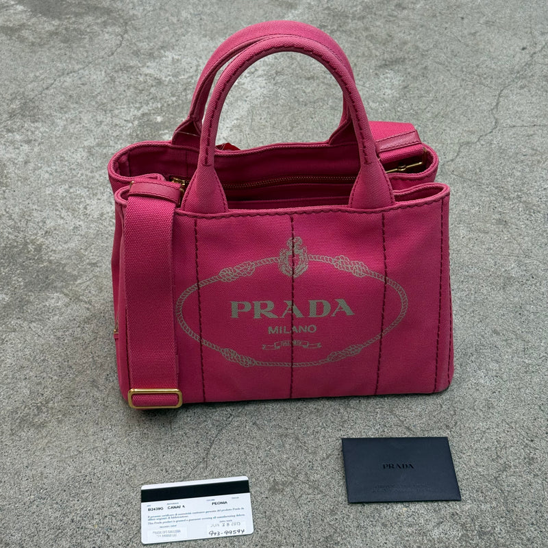 Prada Canapa PM bandoulière