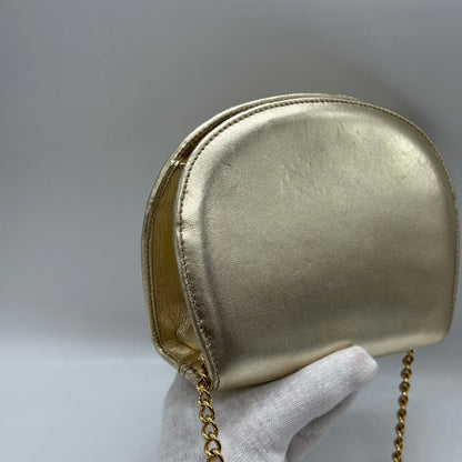 Ferragamo mini sac doré