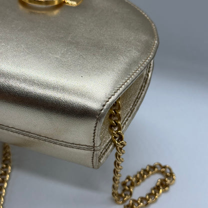 Ferragamo mini sac doré