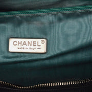Chanel Black Calfskin Paris NY Carry-On Rolling Luggage