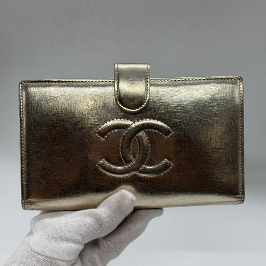 Chanel Wallet - Gold