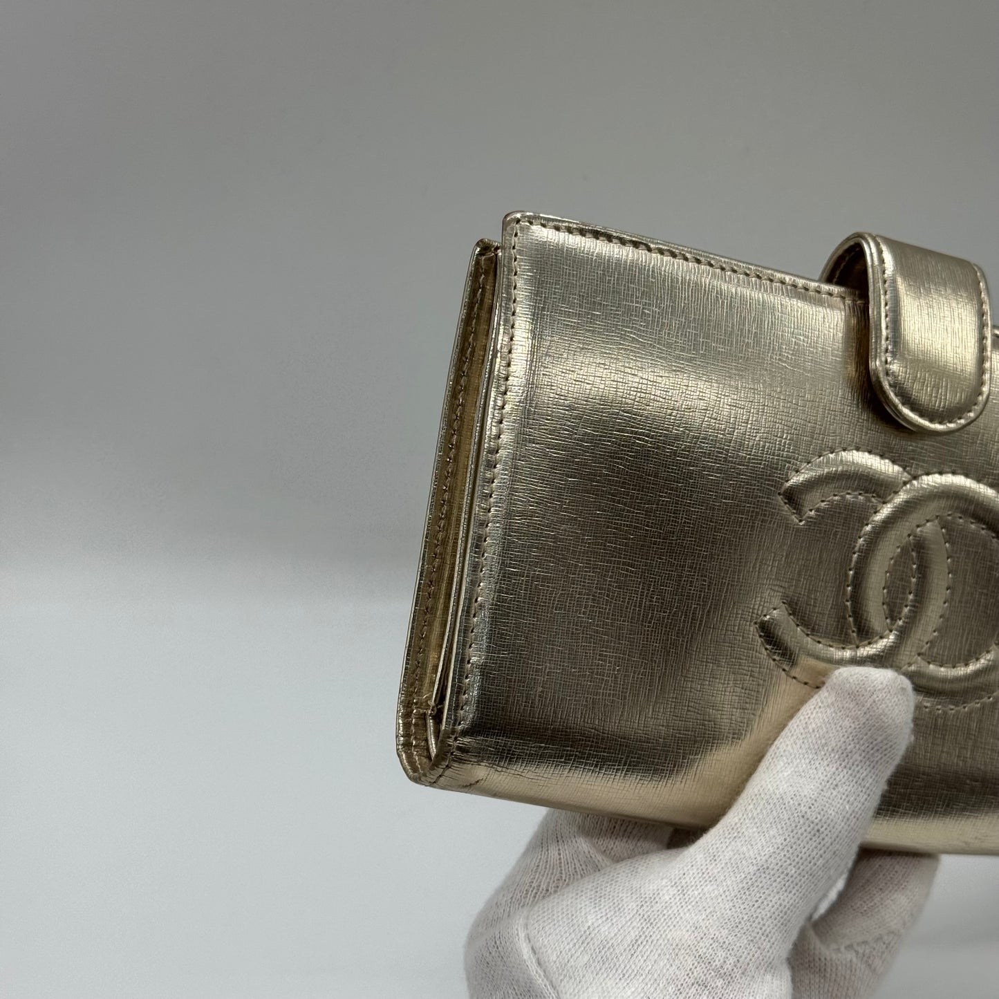 Chanel Wallet - Gold