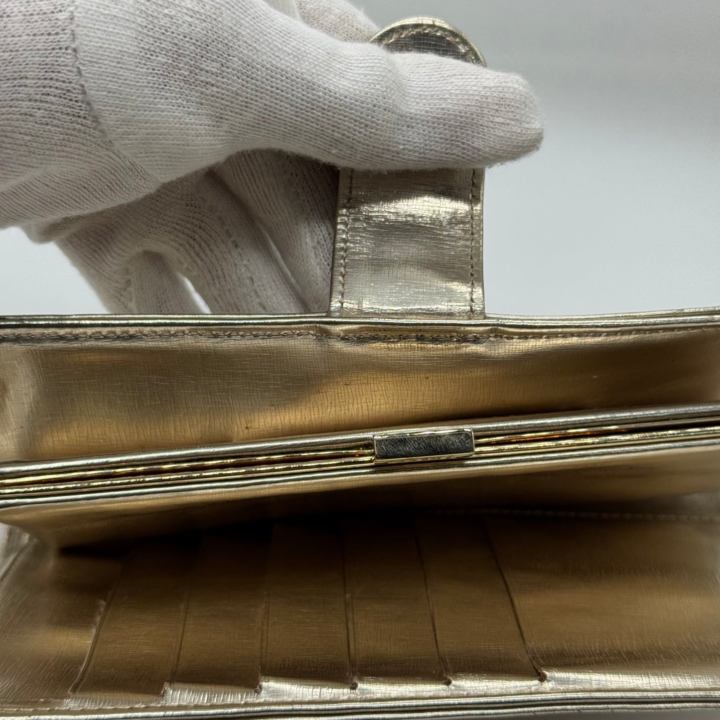 Chanel Wallet - Gold