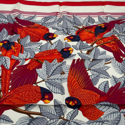 Hermès Carré « Les Perroquets »