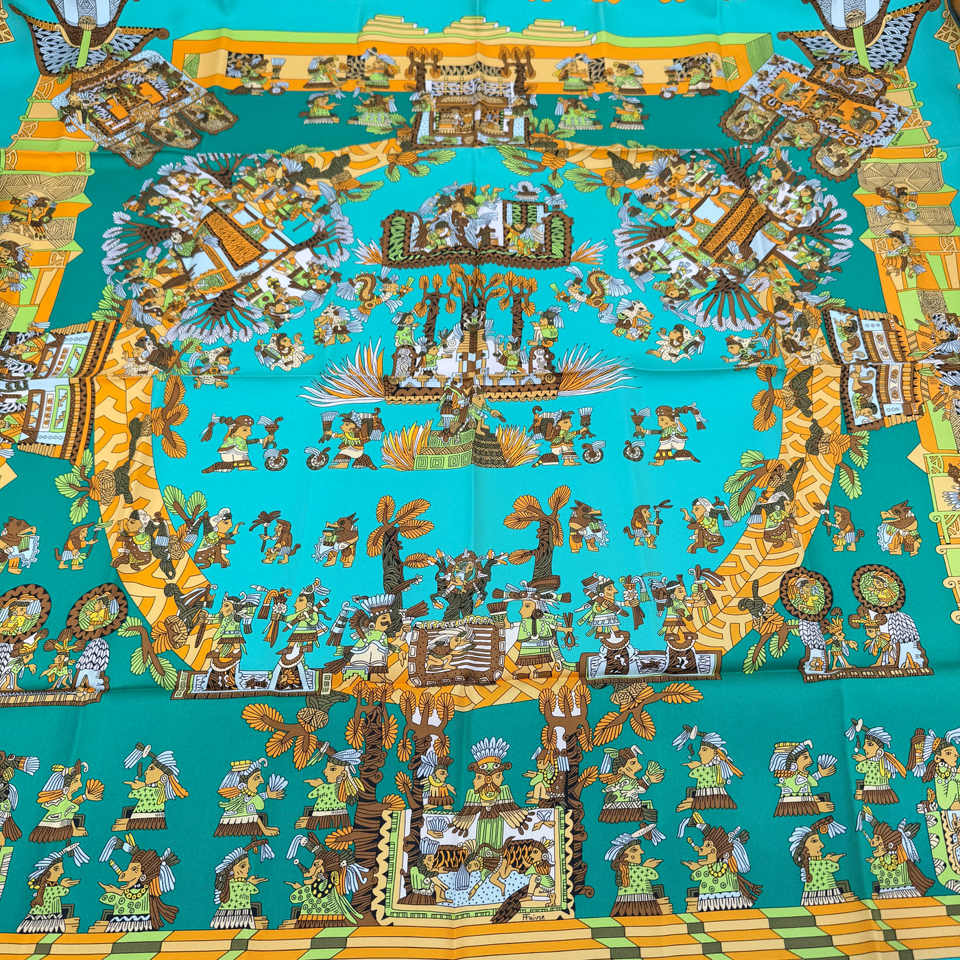 Hermès Carré " Astres et Soleil "