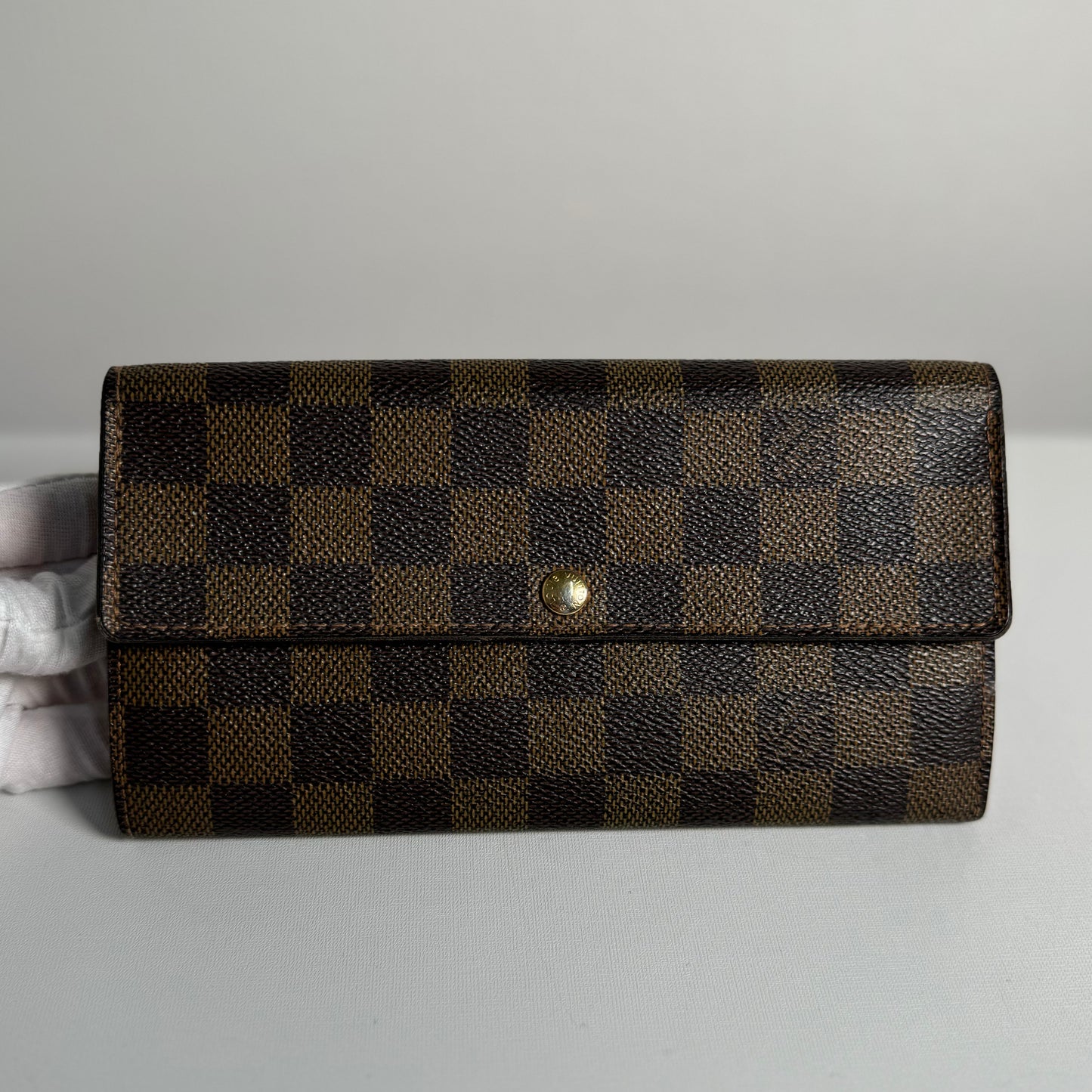 Portefeuille long Damier Louis Vuitton