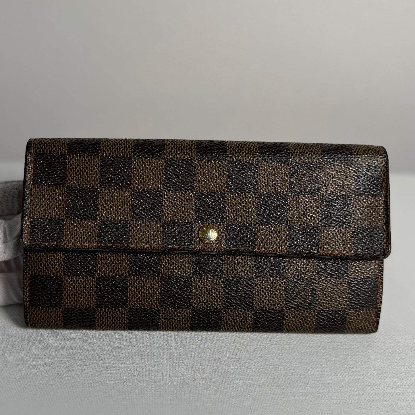 Portefeuille long Damier Louis Vuitton