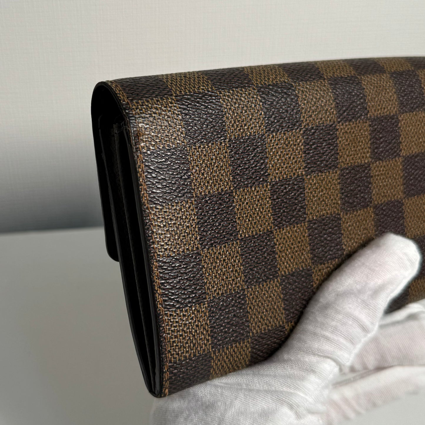 Portefeuille long Damier Louis Vuitton