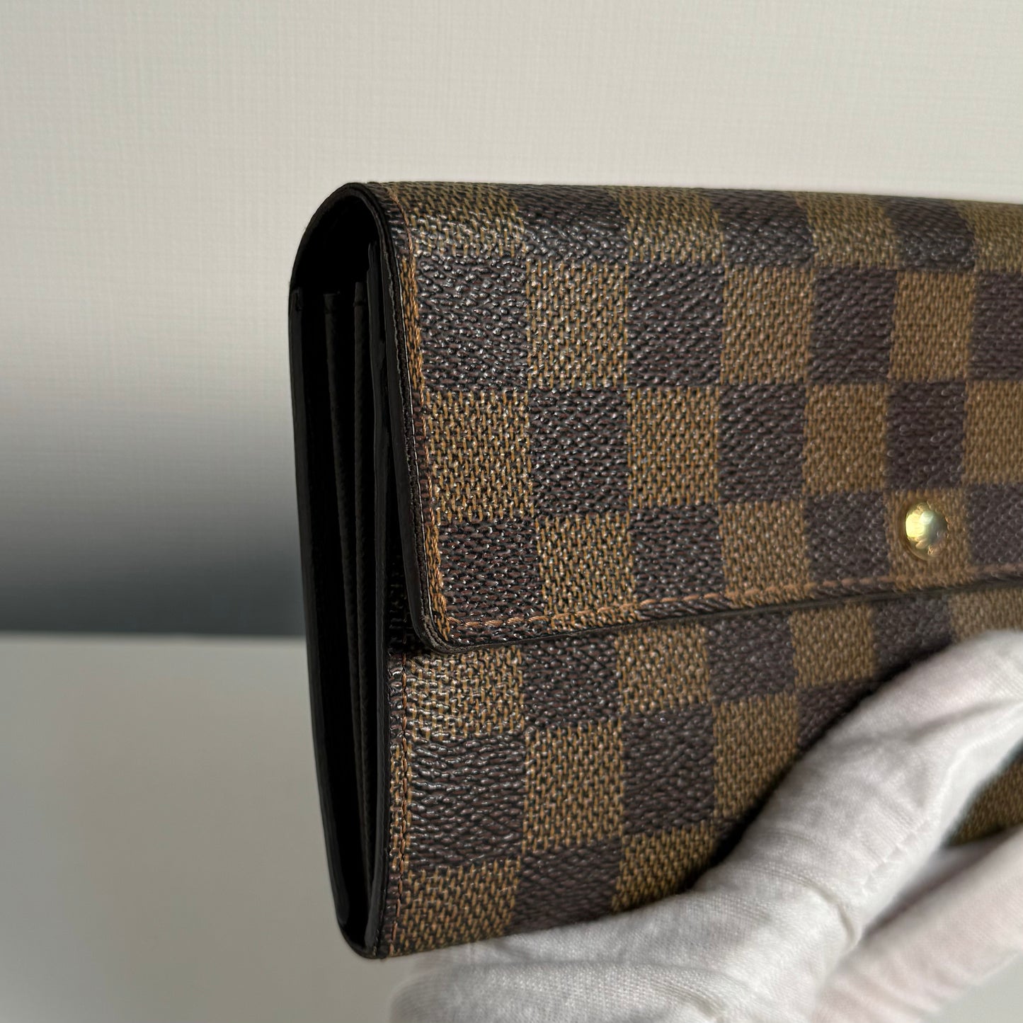 Portefeuille long Damier Louis Vuitton