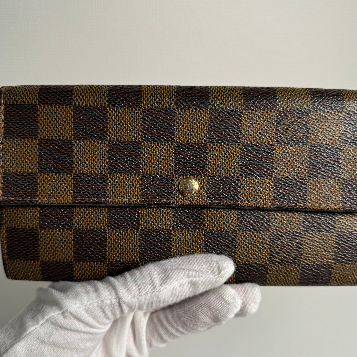 Portefeuille long Damier Louis Vuitton