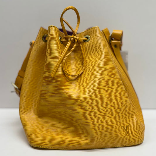 Sac Noé Épi Jaune Louis Vuitton