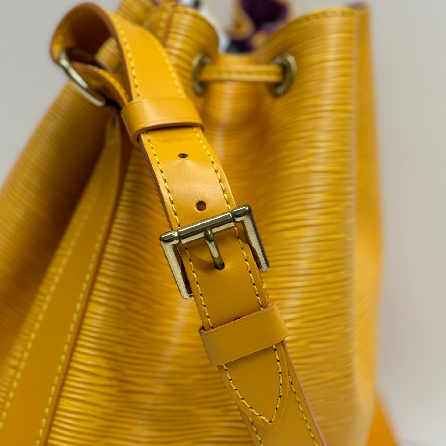 Sac Noé Épi Jaune Louis Vuitton