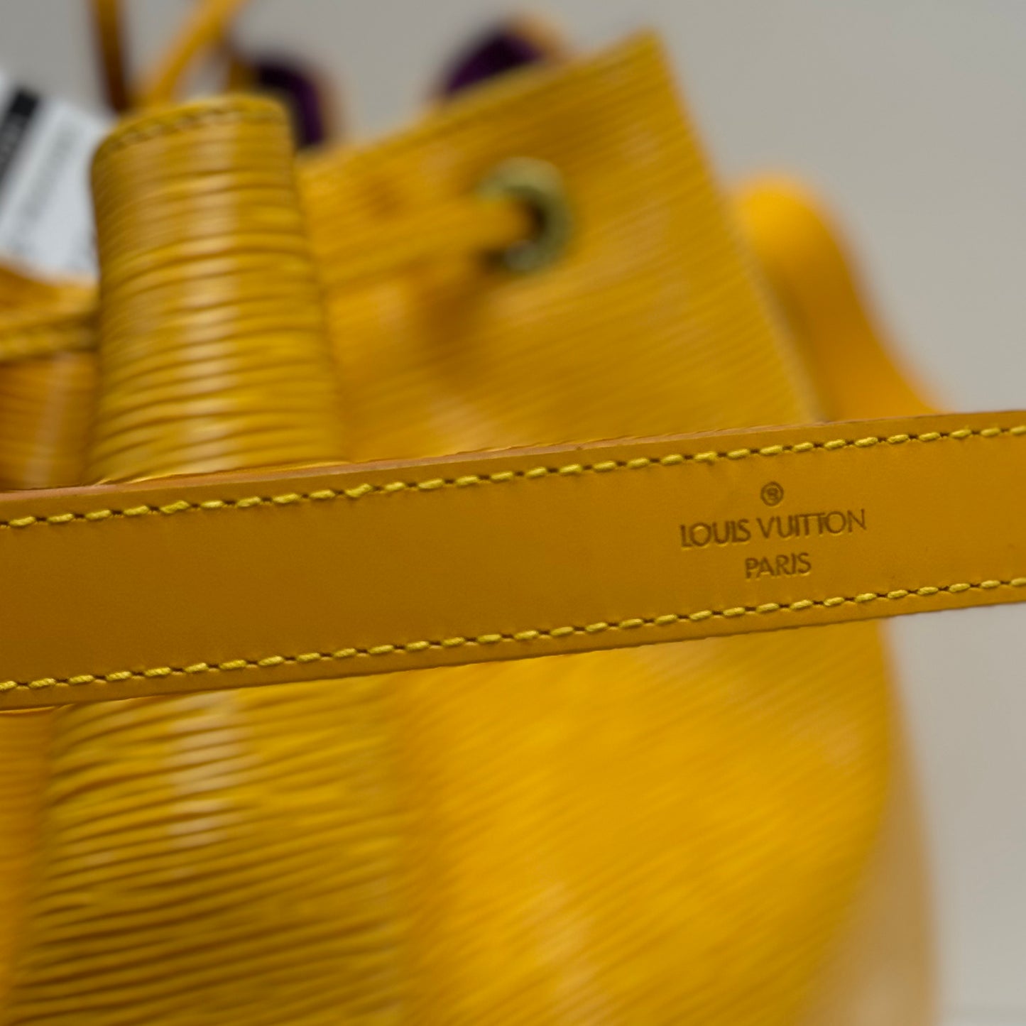 Sac Noé Épi Jaune Louis Vuitton