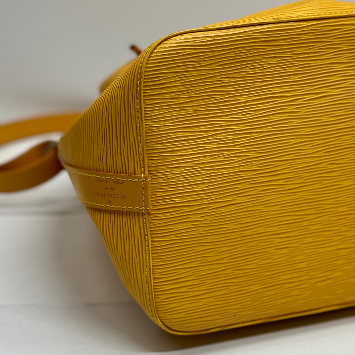 Sac Noé Épi Jaune Louis Vuitton