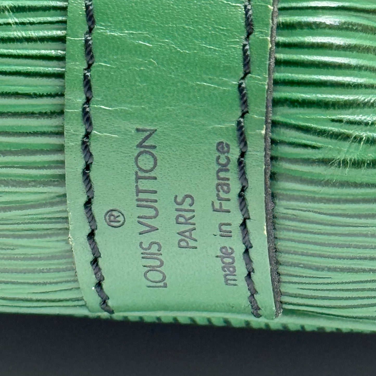 Sac Noé Épi Vert Louis Vuitton