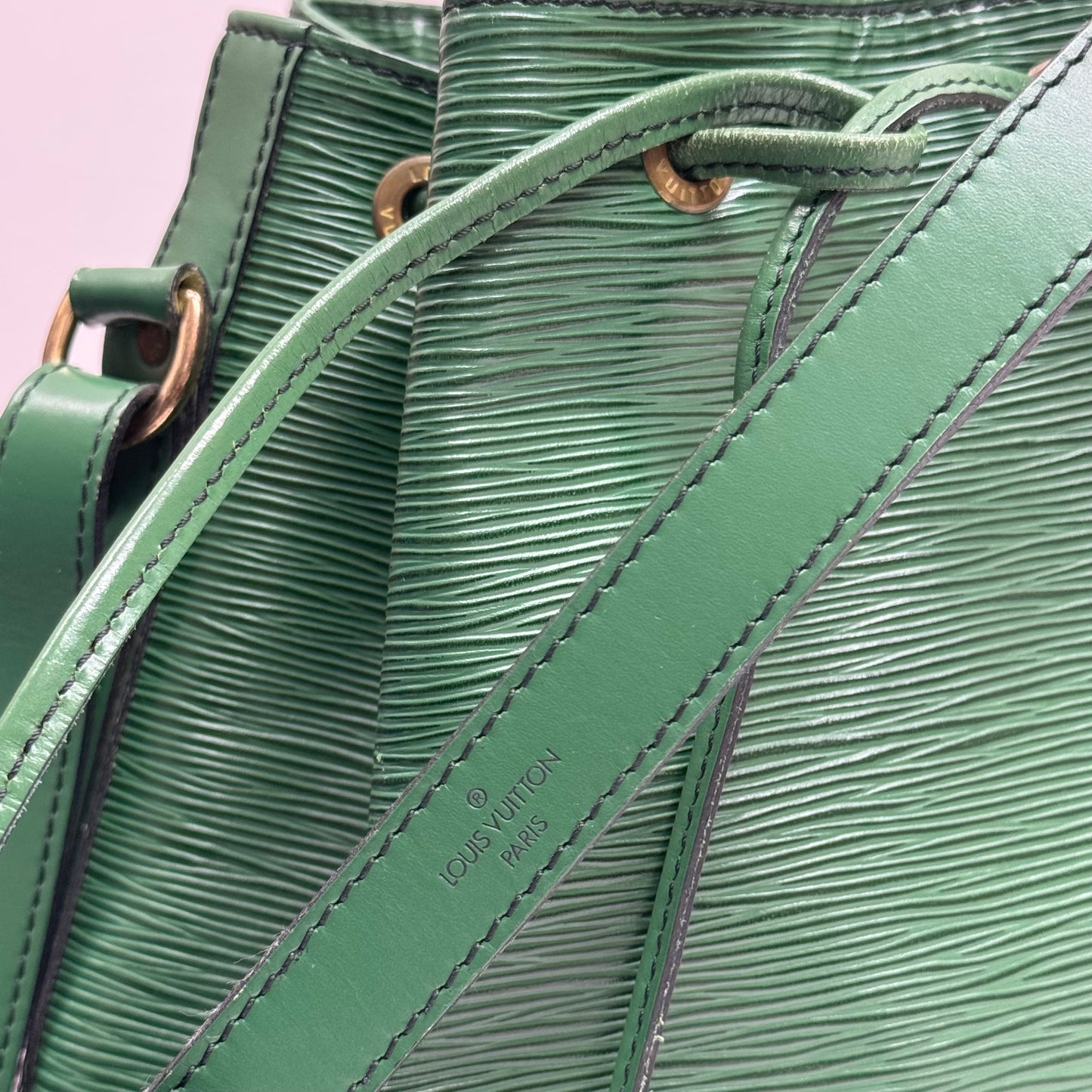 Sac Noé Épi Vert Louis Vuitton