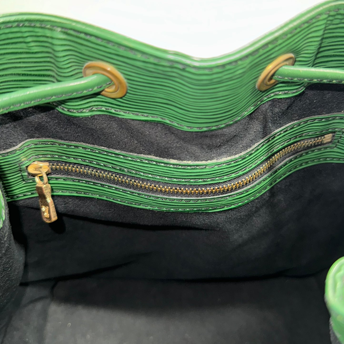 Sac Noé Épi Vert Louis Vuitton