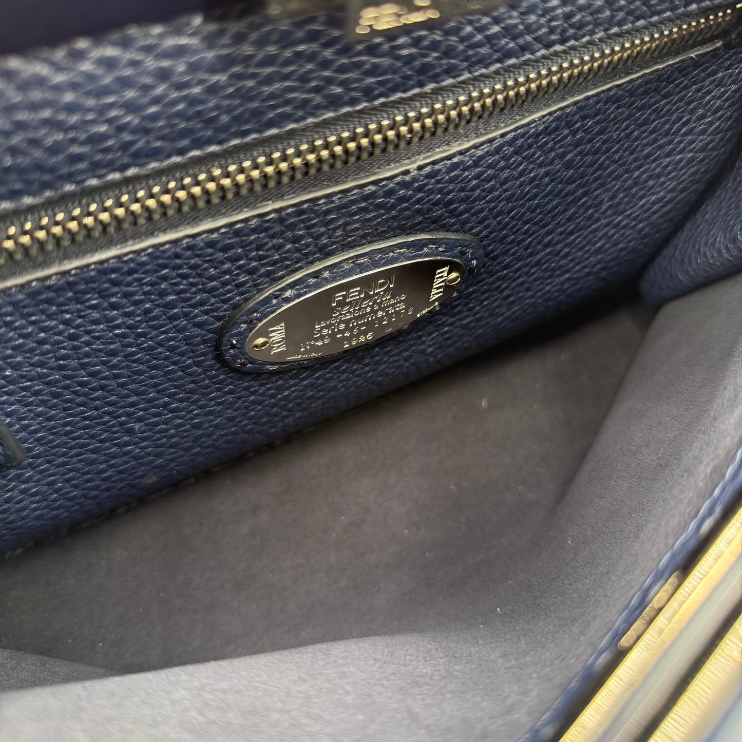 Fendi peekaboo selleria Navy