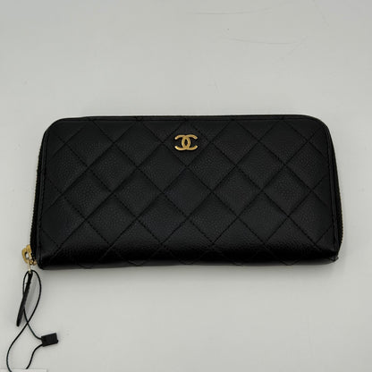 Chanel Portefeuille long zippé