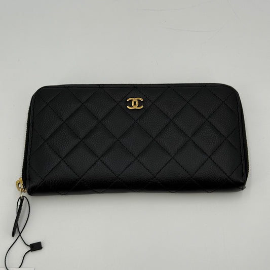 Chanel Portefeuille long zippé