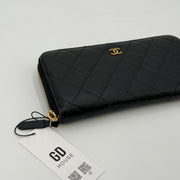Chanel Portefeuille long zippé