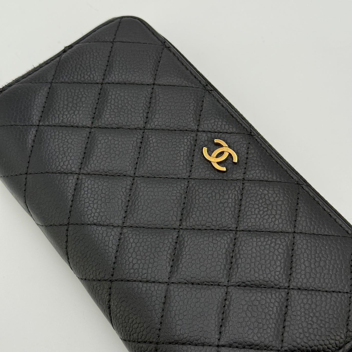 Chanel Portefeuille long zippé