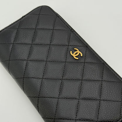 Chanel Portefeuille long zippé