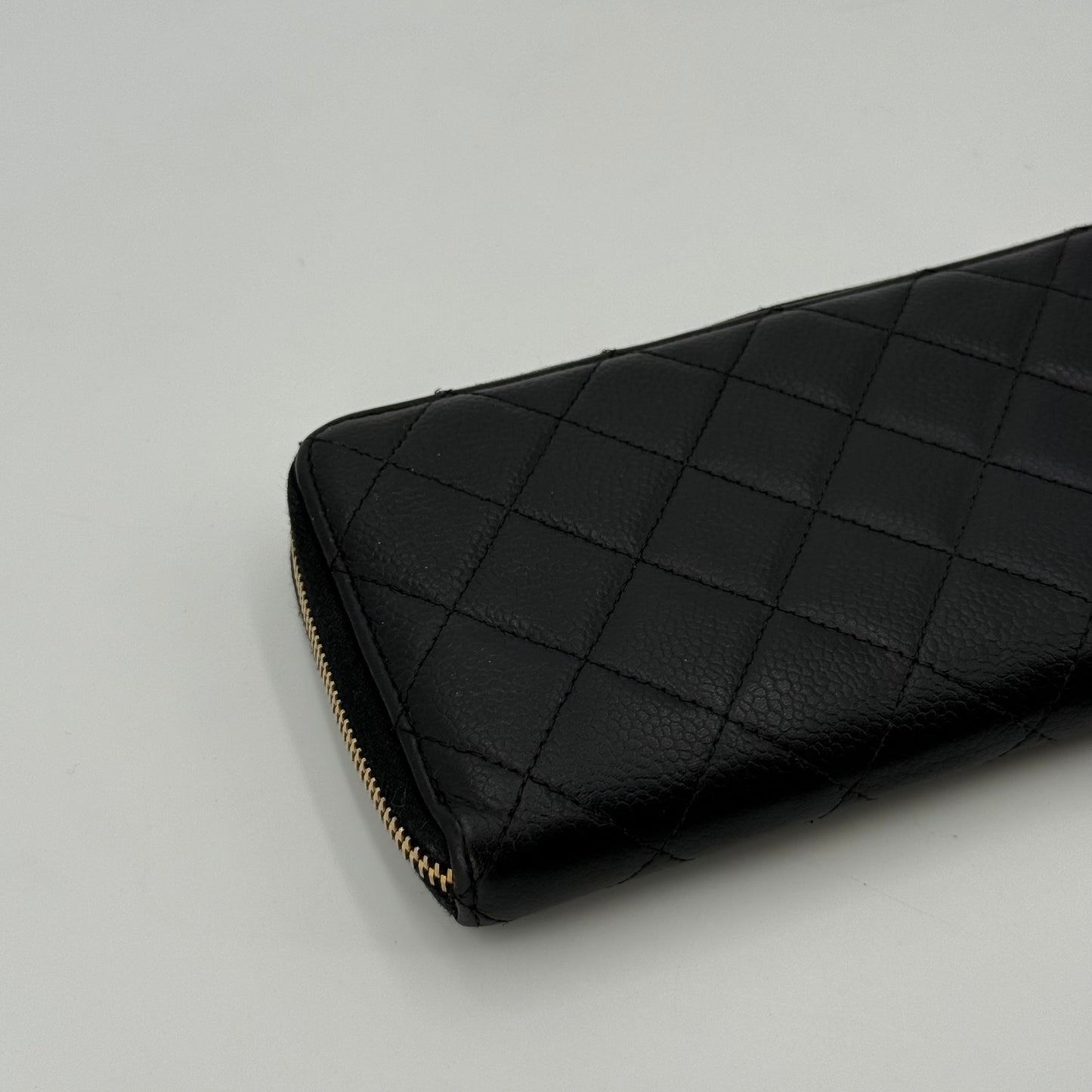 Chanel Portefeuille long zippé