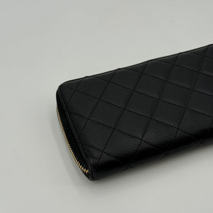 Chanel Portefeuille long zippé