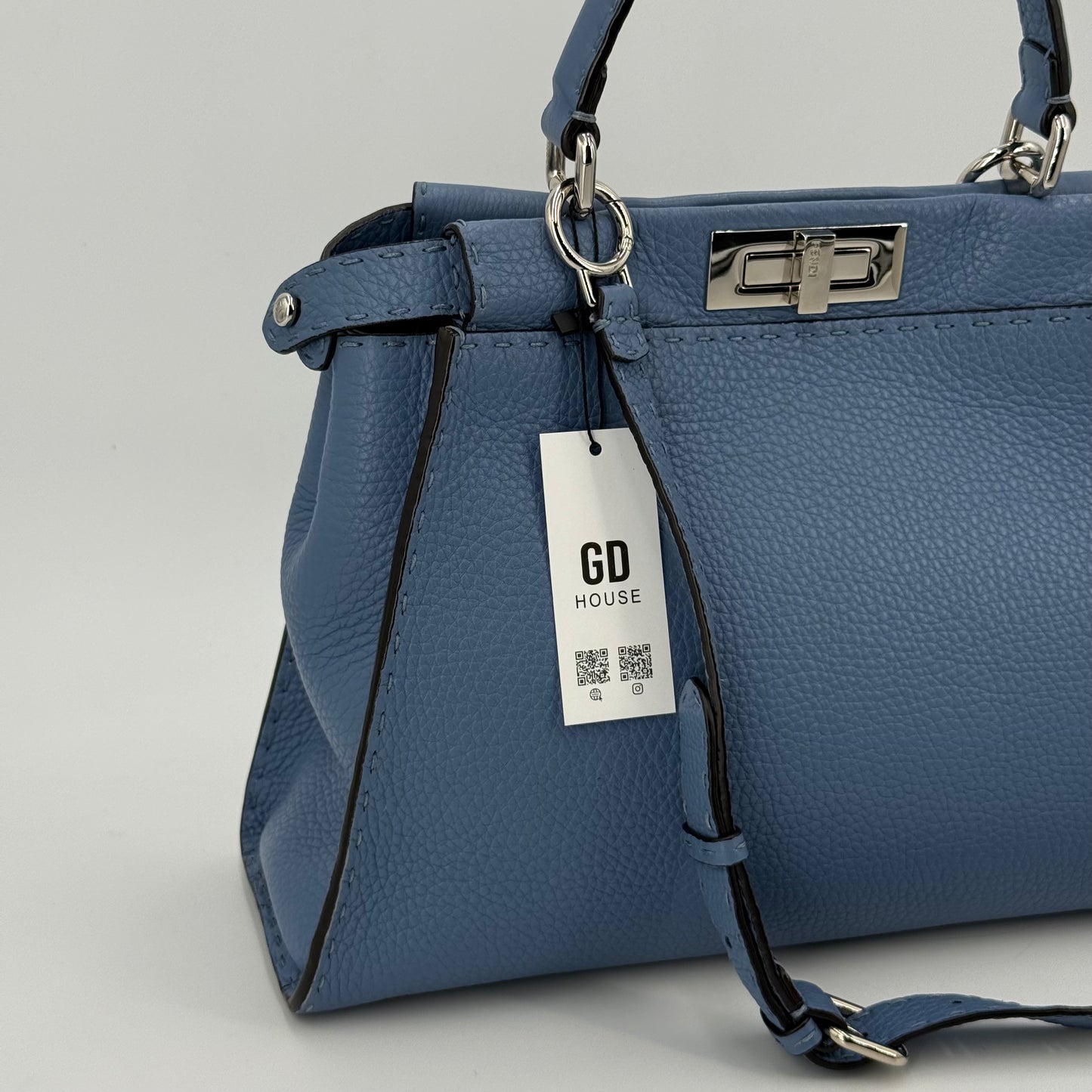 Fendi peekaboo selleria bleu