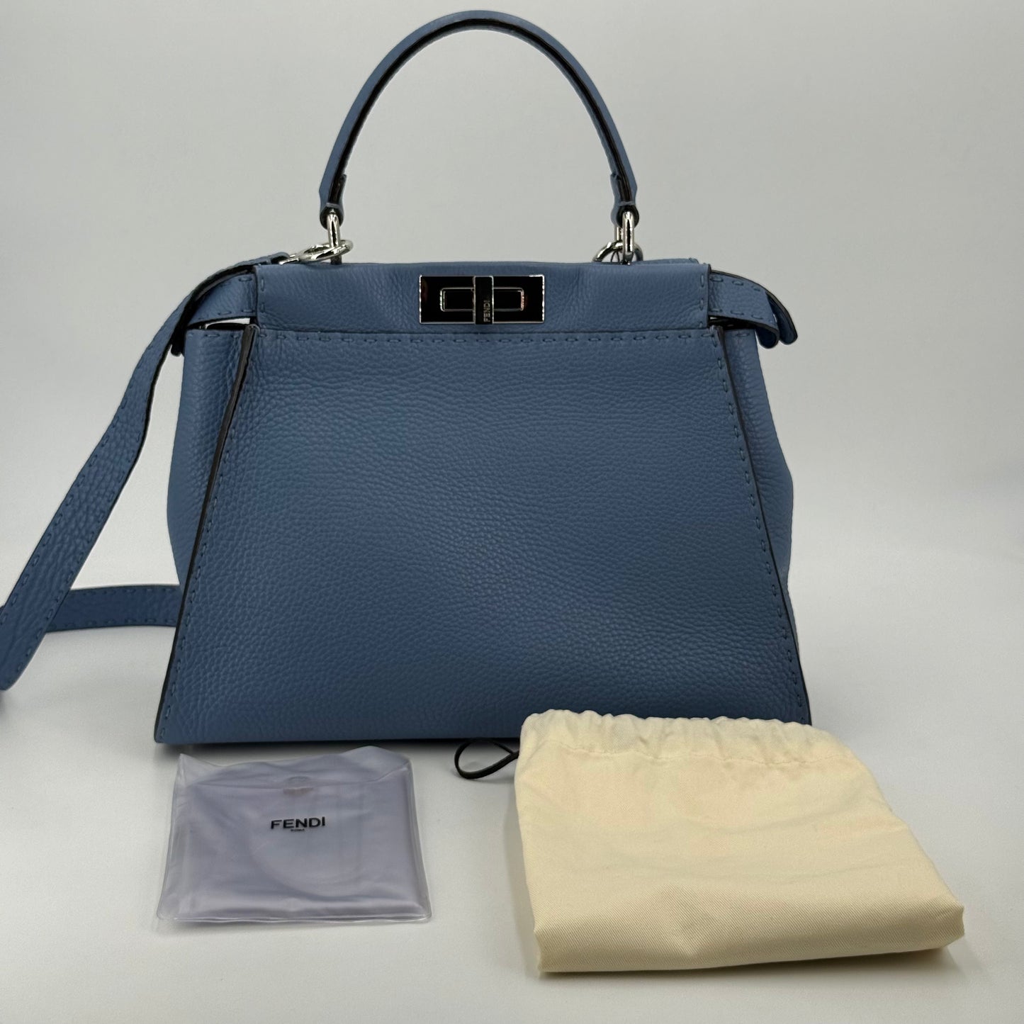 Fendi peekaboo selleria bleu