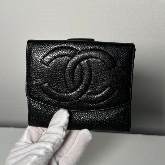 Portefeuille compact Chanel