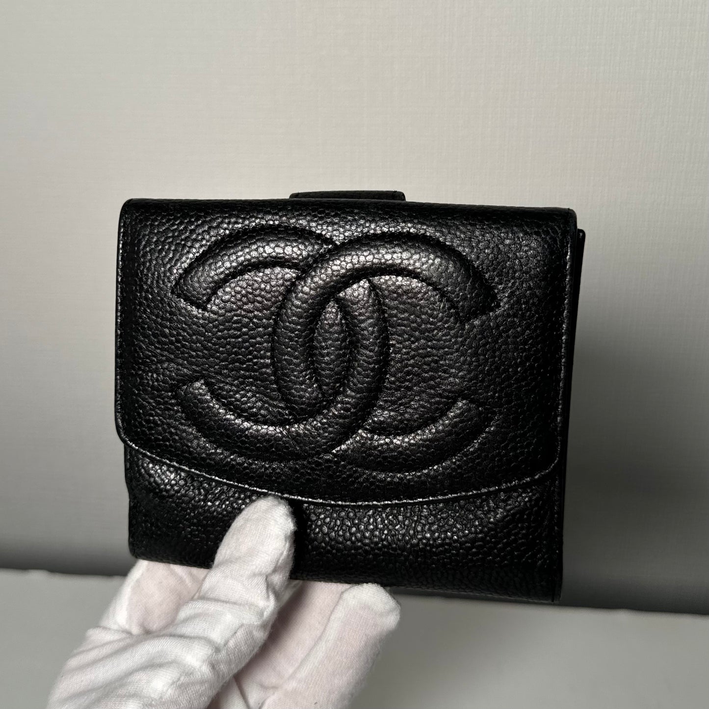 Portefeuille compact Chanel