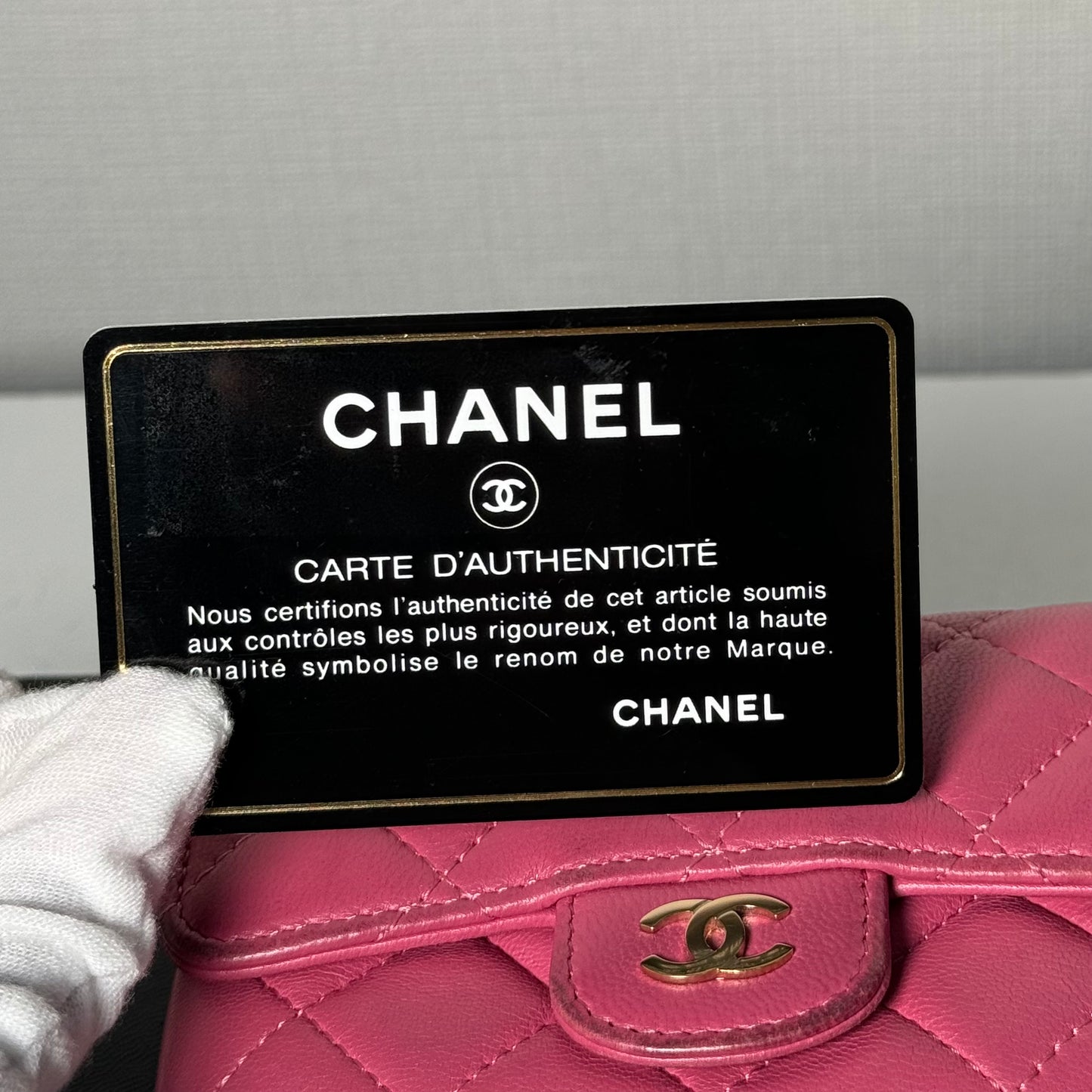 Portefeuille Chanel