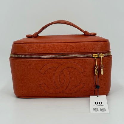 Chanel Vanity orange XL