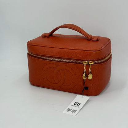 Chanel Vanity orange XL