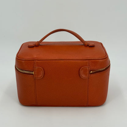 Chanel Vanity orange XL