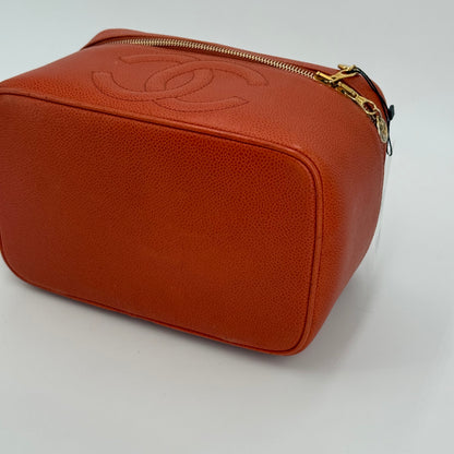 Chanel Vanity orange XL