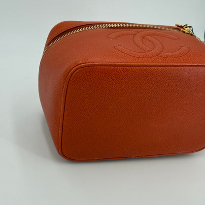 Chanel Vanity orange XL
