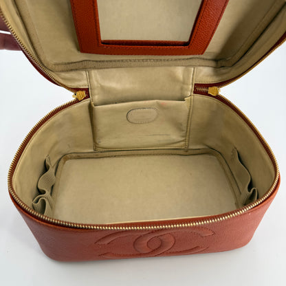 Chanel Vanity orange XL