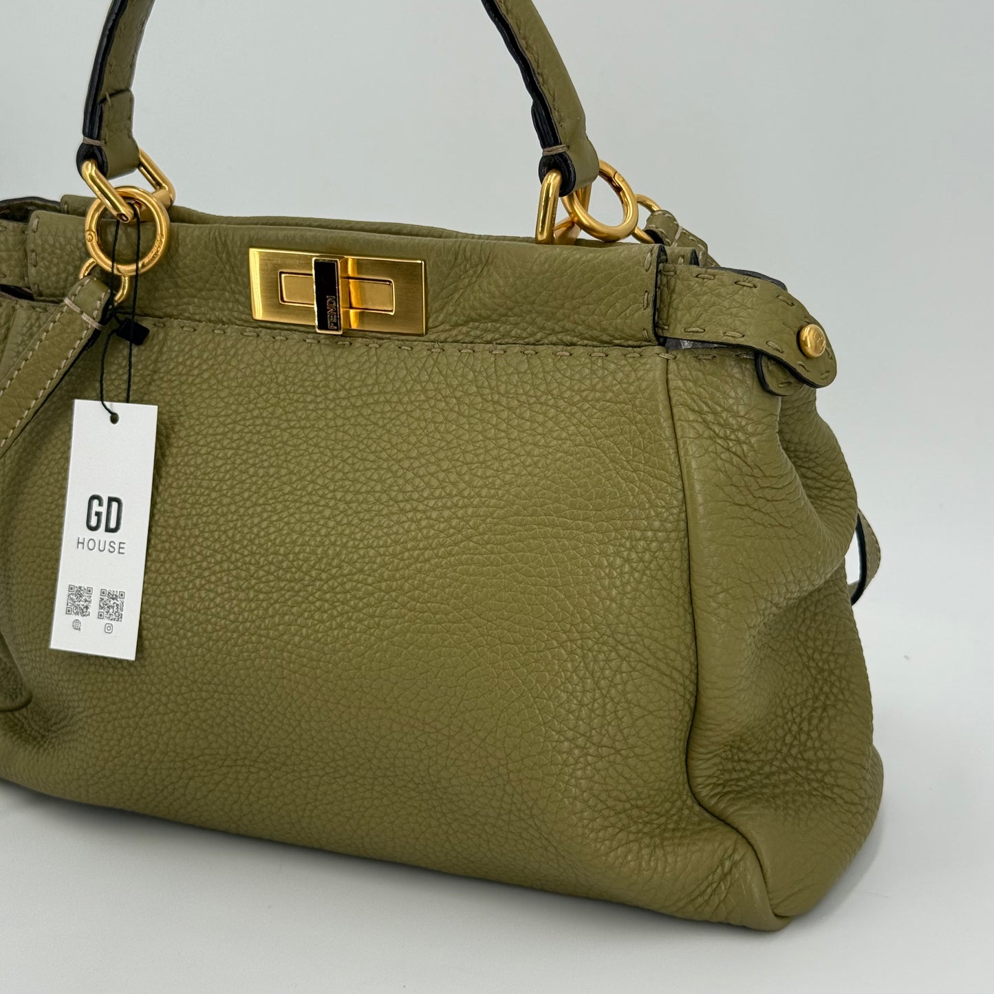 Fendi peekaboo selleria kaki